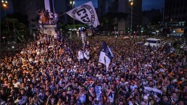 Desembarque e Festa da Torcida Atlético Mineiro