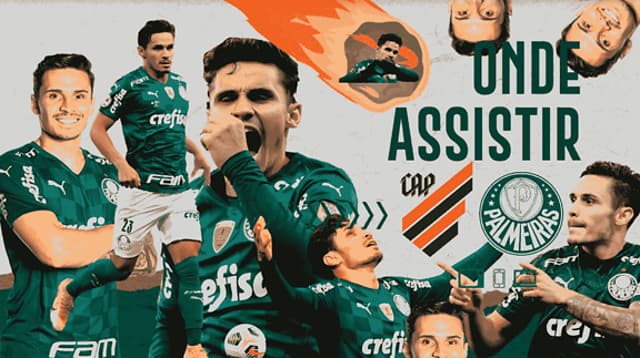 Athletico-PR x Palmeiras onde assistir