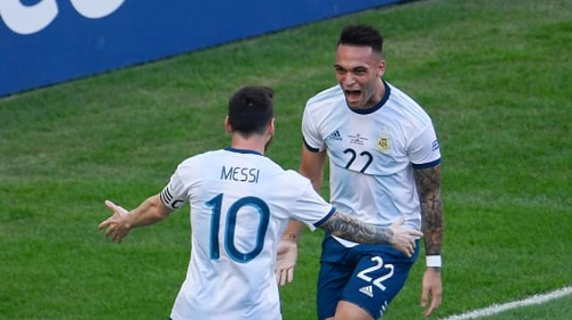 Lautaro Martínez - Lionel Messi