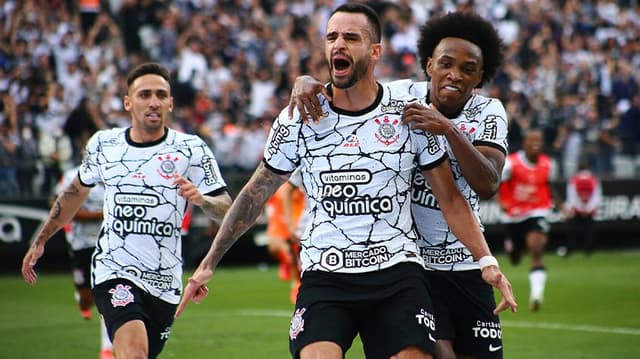 Corinthians x Gremio - Comemoração Renato Augusto