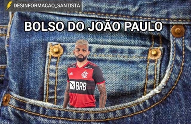 Meme: Flamengo 0 x 1 Santos