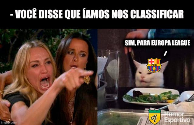 Meme: Barcelona eliminado