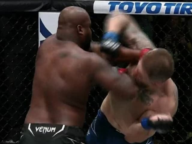 Derrick teve uma grande atuação na luta principal do UFC Vegas 45 (Foto: Reprodução)