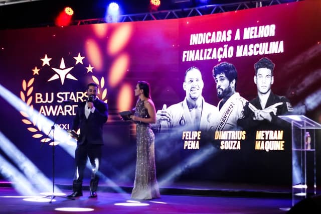 O auditório Elis Regina foi palco do BJJ Stars Awards, premiação que teve como objetivo agraciar os melhores da temporada no Jiu-Jitsu