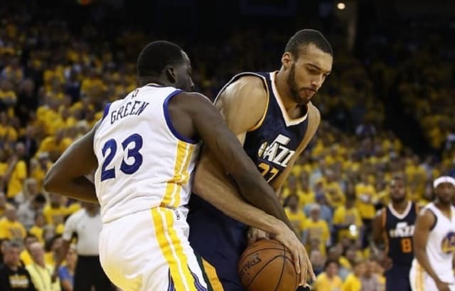 Draymond Green e Rudy Gobert