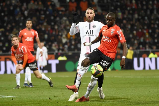 Lorient x PSG - Sergio Ramos