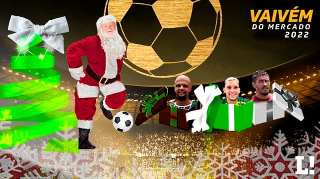 Presentes listados! Veja quais clubes mais anunciaram reforços para 2022 até este Natal