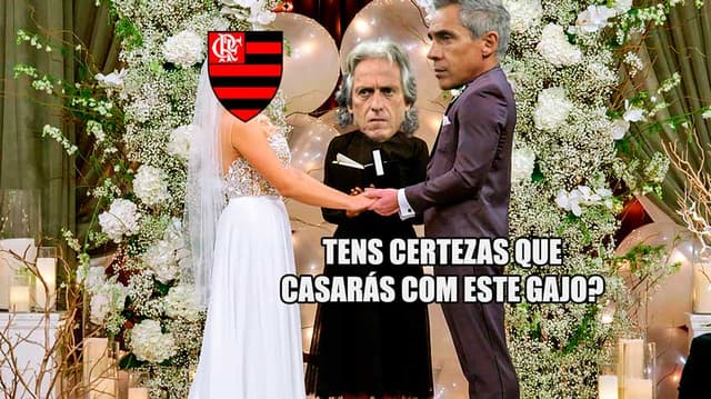 Meme: Jorge Jesus demitido do Benfica