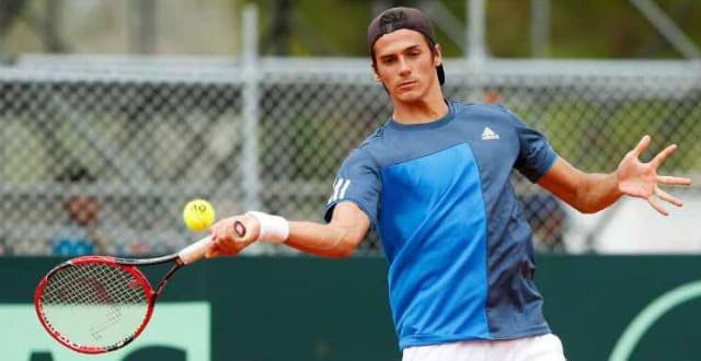 Federico Coria em ação no Challenger de Buenos Aires