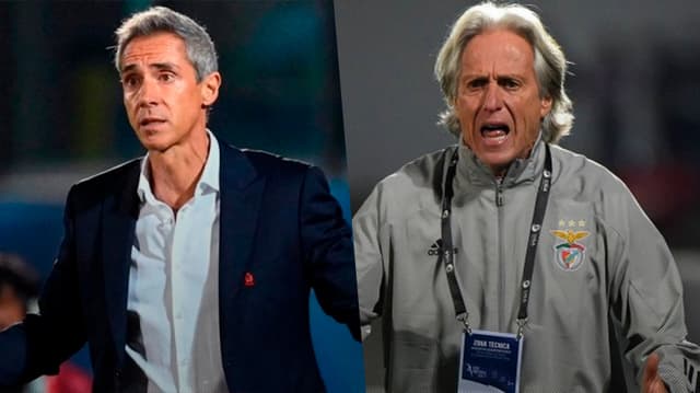 Montagem - Paulo Sousa e Jorge Jesus