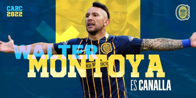 Walter Montoya voltando ao Rosario Central