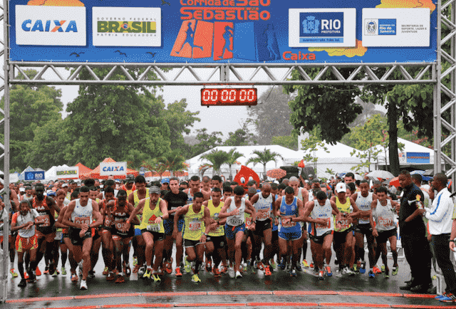 Tradicional prova, Corrida de São Sebastião está com inscrições abertas. (Claudio Toros/Divulgação)