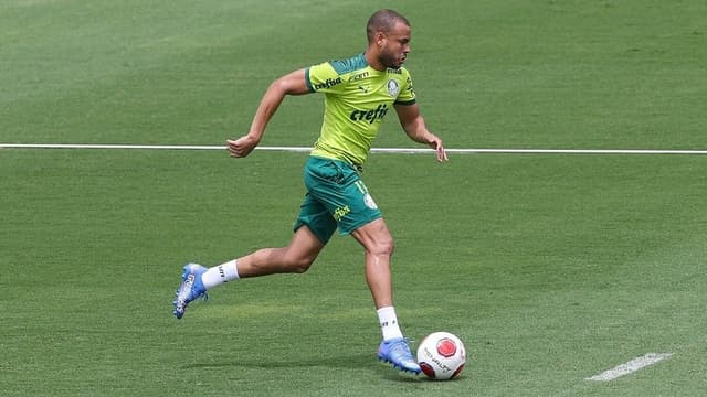 Mayke - Treino Palmeiras