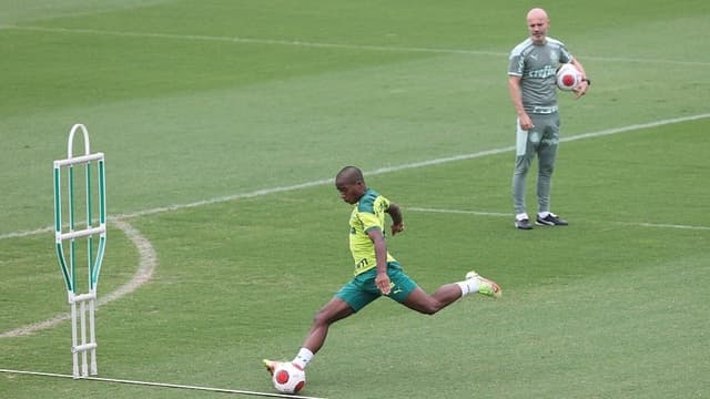 Endrick - Treino Palmeiras