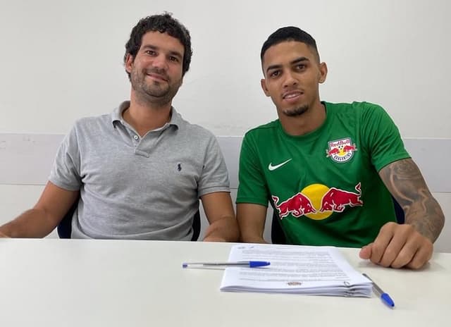 Fabricio em novo acordo firmado com o Bragantino