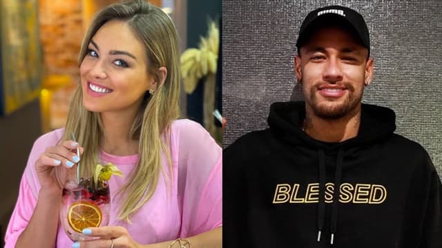 Barbara Heck e Neymar