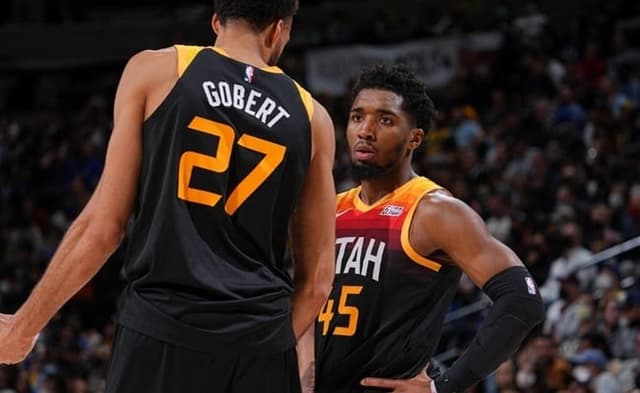 Rudy Gobert Donovan Mitchell