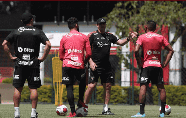 Treino do São Paulo - 20/1