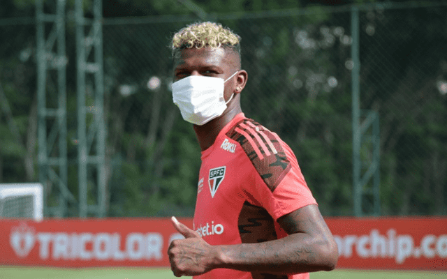 Arboleda treino São Paulo