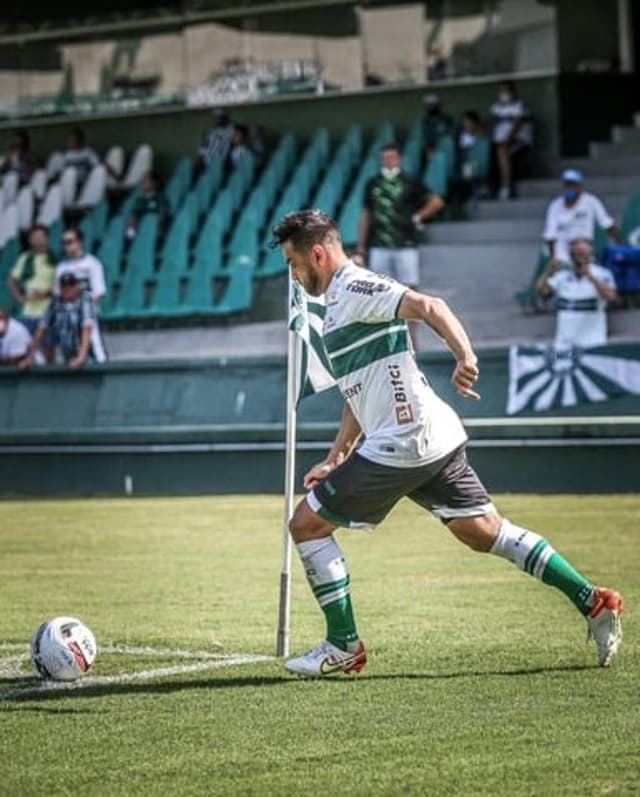 Coritiba x Cianorte pela estreia da Paranaense 2022 (Foto: Twitter oficial Coritiba)