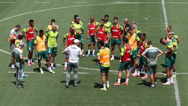 Palmeiras treino Abel Ferreira