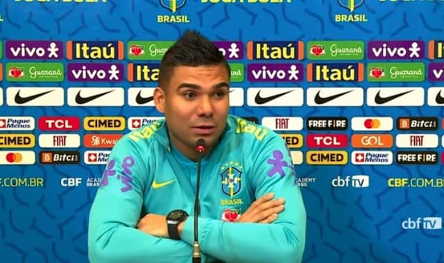 Casemiro - coletiva Seleção