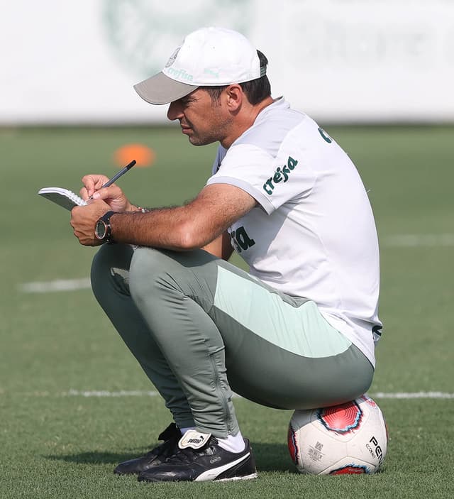 Abel Ferreira treino Palmeiras