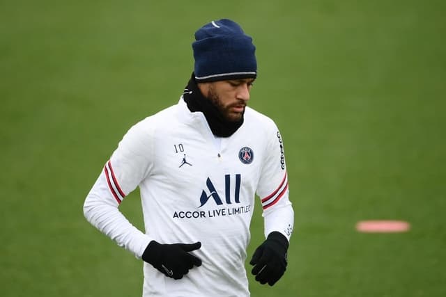 Neymar - PSG - Treino