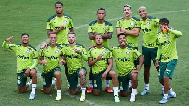 Treino Palmeiras