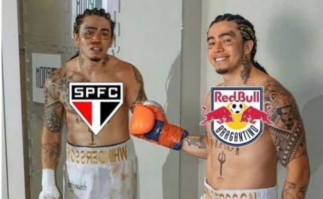 Meme: RB Bragantino x São Paulo