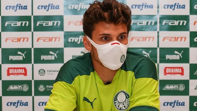 Coletiva Palmeiras - Raphael Veiga