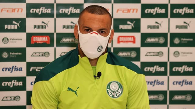 Weverton treino Palmeiras Abu Dhabi