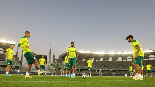 Palmeiras treino Abu Dhabi