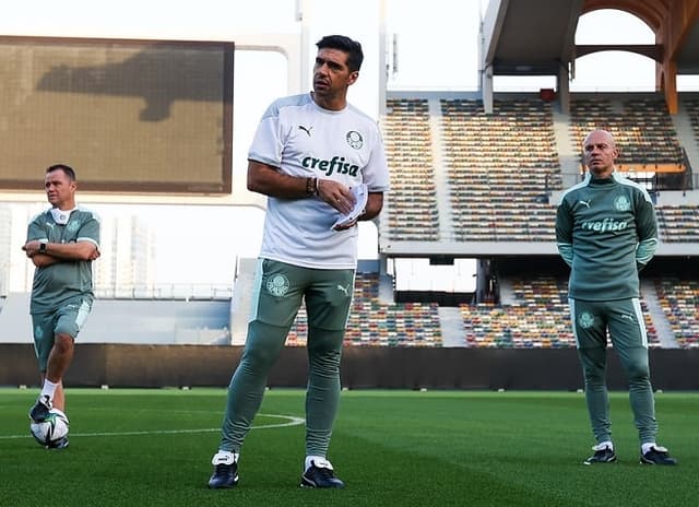 Abel Ferreira - Treino Palmeiras