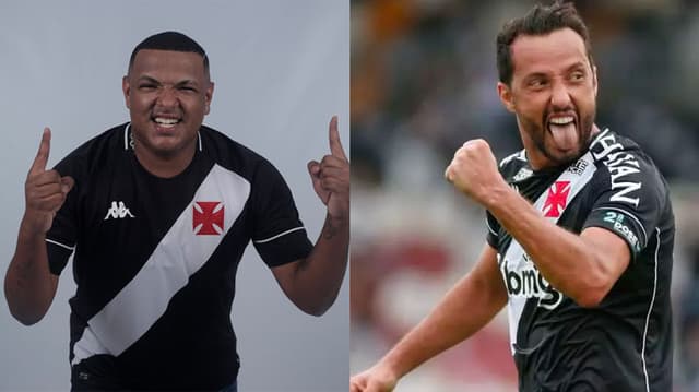 MC Darlan (Foto abaixo) e Nenê, do Vasco