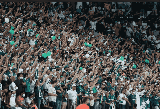 Torcida do Palmeiras em Abu Dhabi