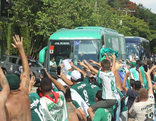 Chegada Palmeiras