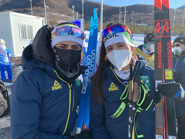 Jaqueline Mourão e Duda Ribeira - Olimpíadas de Inverno