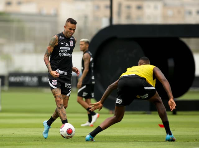 Luan - Treino Corinthians