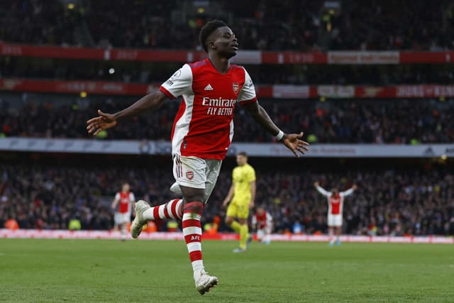 Arsenal x Brentford - Bukayo Saka