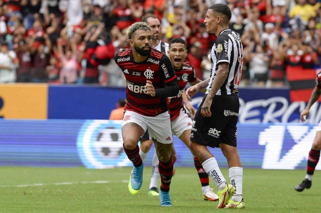 Gabi - Flamengo x Atlético-MG