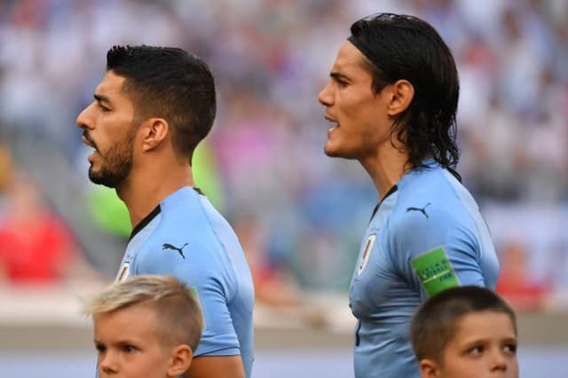 Luis Suárez e Cavani