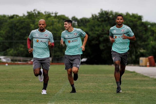 Felipe Melo, Nino e David Braz - Fluminense