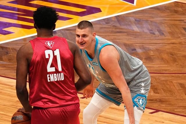 Joel Embiid Nikola Jokic