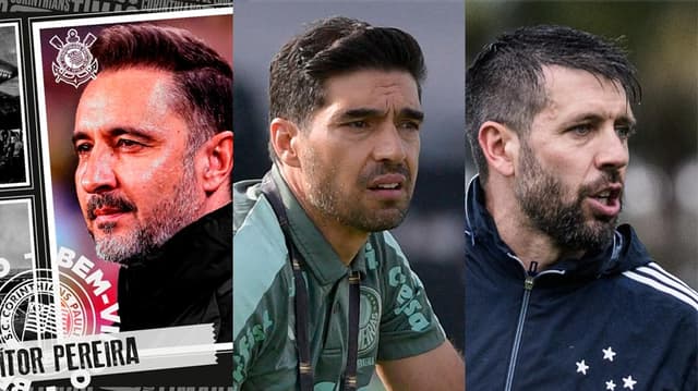 Vitor Pereira, Abel Ferreira, Paulo Pezzolano