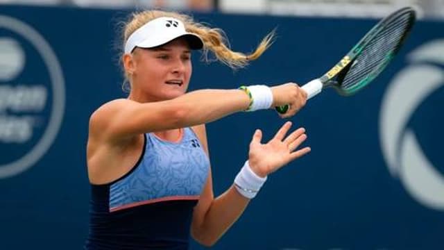 Dayana Yastremska em ação