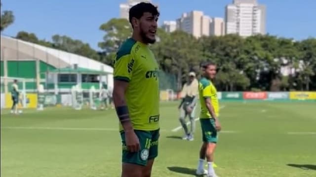 Gustavo Gómez - Treino Palmeiras