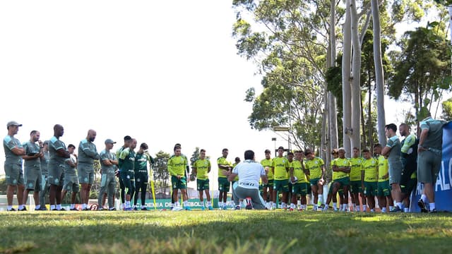 Palmeiras treino Abel Ferreira