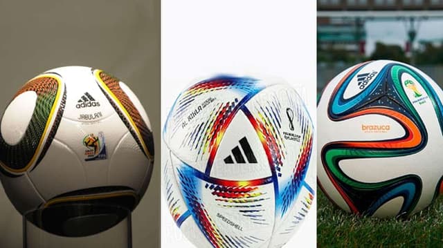 bolas da Copa do Mundo