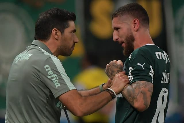 Palmeiras x Athletico-PR - Abel Ferreira e Zé Rafael